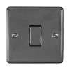 Eurolite En1Swbnb 1 Gang 10Amp 2Way Switch Black Nickel Enhance Range Black Trim