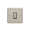 Eurolite En1Swpcg 1 Gang 10Amp 2Way Switch Polished Chrome Enhance Range Grey Trim