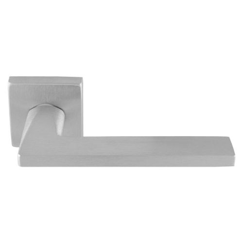 Carlisle Brass Volta Door Handle On Concealed Square Rose - Satin Chrome EUL110SC