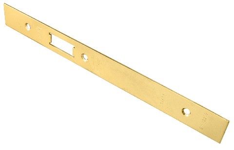 CARLISLE BRASS - FSF5016PVD FOREND STRIKE & FIXING PACK TO SUIT DIN LATCH (SECURITY)