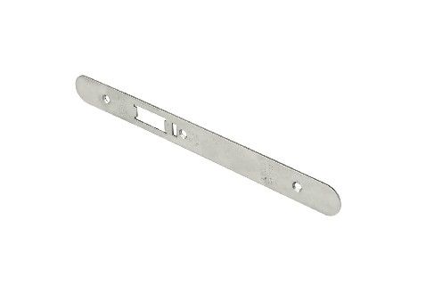 CARLISLE BRASS - FSF5031BSS-R FOREND STRIKE & FIXING PACK TO SUIT DIN ANTI THRUST NIGHT LATCH -RADIUS (SECURITY)