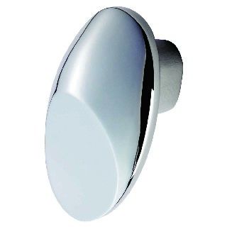 CARLISLE BRASS - FTD4030CP FTD CRESCENT KNOB 33 X 22MM