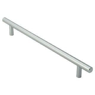 CARLISLE BRASS - FTD445CSC FTD 12MM STEEL T- BAR HANDLE 160MM C/C