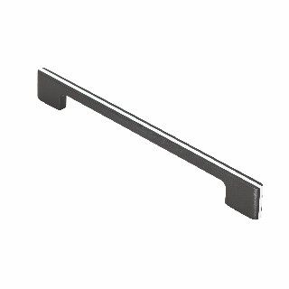 CARLISLE BRASS - FTD529CBLK-WHT FTD HARRIS PULL HANDLE 160MM C/C