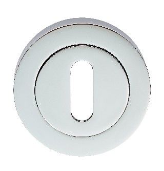 CARLISLE BRASS - GK4003CP ESCUTCHEON - LOCK PROFILE ON CONCEALED FIX ROUND ROSE POLISHED CHROME