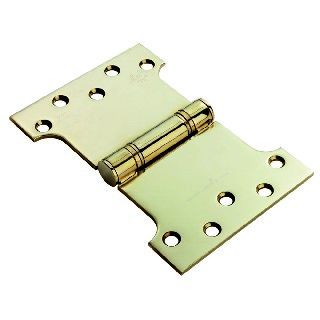 CARLISLE BRASS - H2N1446PVD 101.6 X 152 X 3.5MM PARLIAMENT HINGE C/W SCREWS