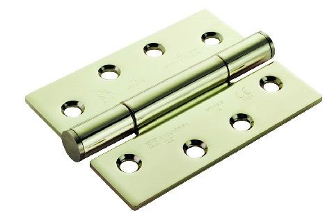 CARLISLE BRASS - H3N1207-14PVD CE14 100 X 75 X 3MM CONCEALED BEARING TRIPLE KNUCKLE HINGE - SQUARE