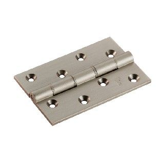 CARLISLE BRASS - HDPBW61SN 102 X 67 X 4MM DOUBLE PHOSPHOR BRONZE WASHERED BUTT HINGE