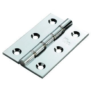 CARLISLE BRASS - HDSSW2CP-BP 76 X 50 X 2.5MM DOUBLE STAINLESS STEEL WASHERED BUTT HINGE