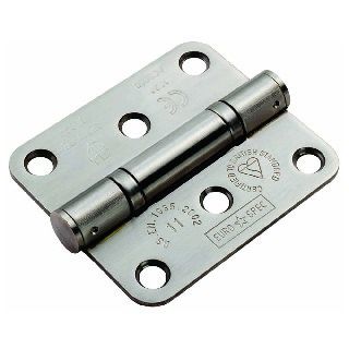 CARLISLE BRASS - HIN13225-11SSS-R 76MM X 67MM X 2.5MM BALL BEARING HINGE - GRADE 11 - RADIUS