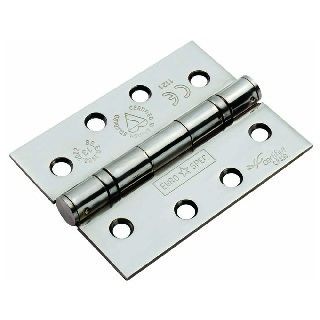 CARLISLE BRASS - HIN14325-13BSS EUROSPEC 102 X 76 X 2.5MM BALL BEARING HINGE - GRADE 13