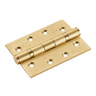 CARLISLE BRASS - HIN1433P-13SB EUROSPEC 102 X 76 X 3MM BALL BEARING HINGE - GRADE 13