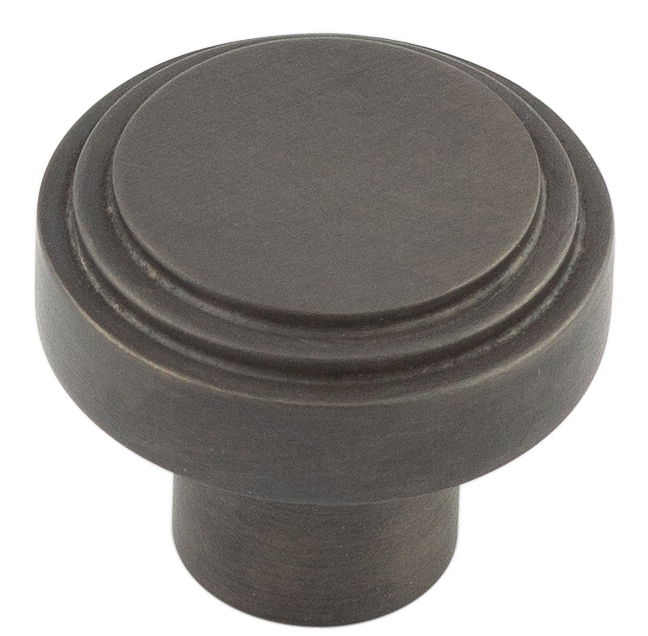 Cropley DB 30mm Cupboard Knob Stepped