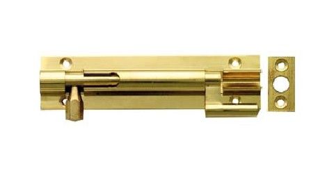 CARLISLE BRASS - IBBN100PB-BP NECKED BARREL BOLT