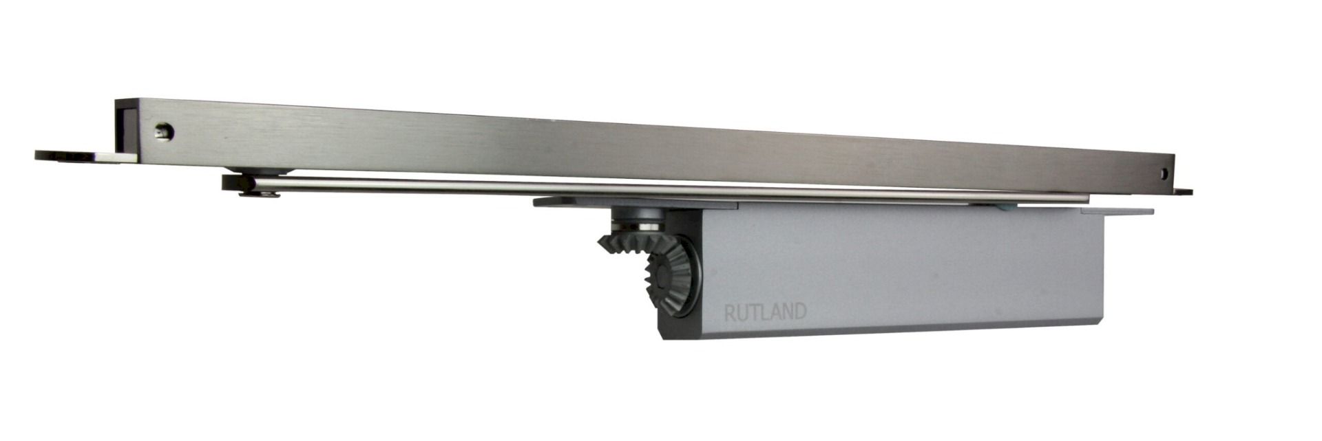 Rutland TS.11204 Door Closer EN 2-4 Concealed Cam Action Door Closer c/w SA Connector Bar Satin Nickel