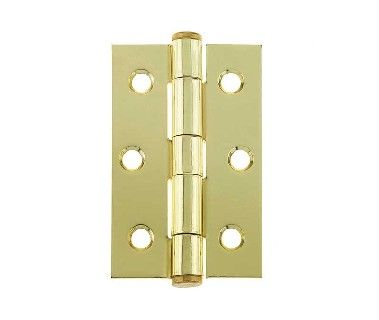 Frelan - J452BT-EB 76X50MM Hvy Duty Button Tipped Hinge