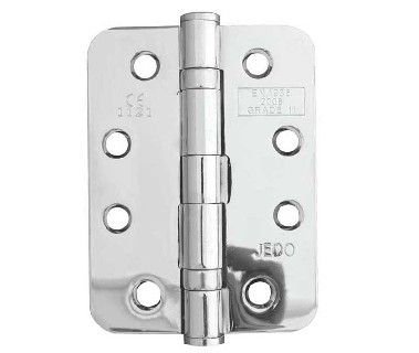 Frelan - J8500RPC 102X76MM Steel Radiused B/B Hinge