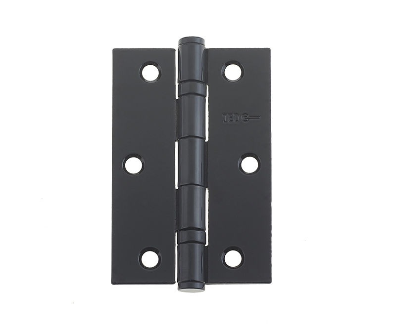 89x58x2mm Black Steel ball bearing hinge