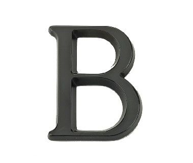 Frelan - JDB-B 50MM Pin Fix Letters Dark Bronze