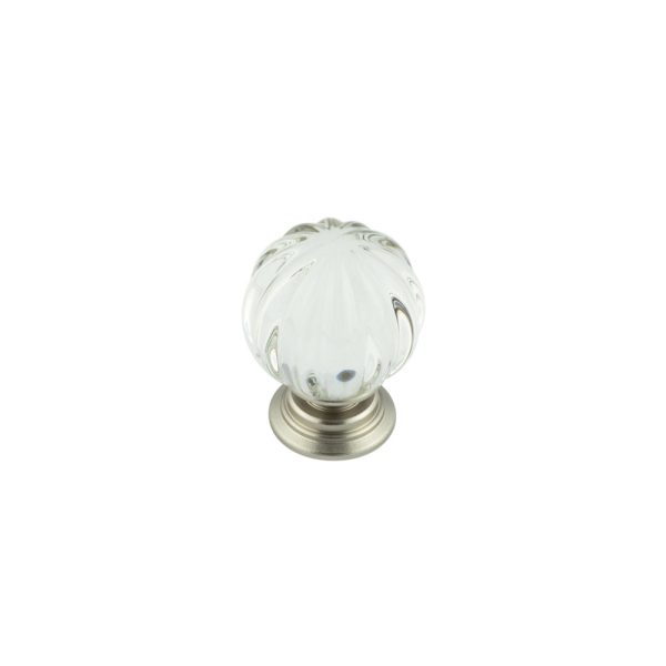 25mm SN Pumpkin Ball Cupboard Knob