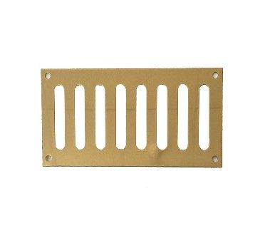 Frelan - JM3763A Slotted Ventilators Polished Brass