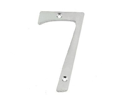 Frelan - JNSC-7 75MM Screw Fix Numerals Satin Chrome