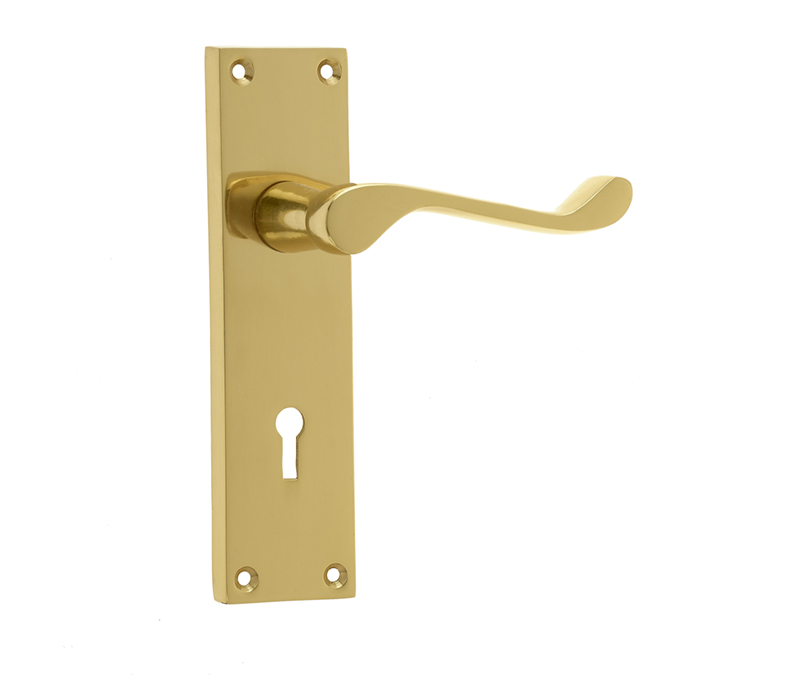 153x41mm PB Scroll lever lock