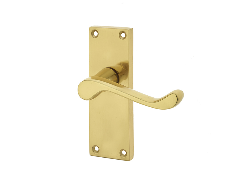 118x41mm PB Scroll lever latch