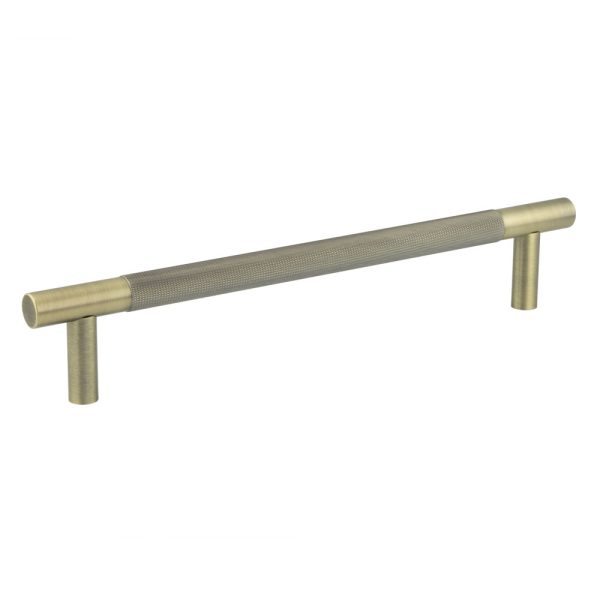 Bari Pull Handles 300mm Antique Brass Bolt Through Face Fix