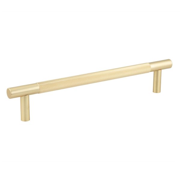 Bari Pull Handles 300mm Satin Brass Bolt Through