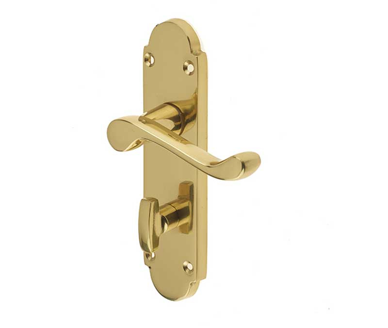 166x40mm PB Epsom bathroom lever