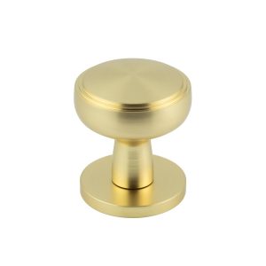 Classic Satin Brass Mortice Knob