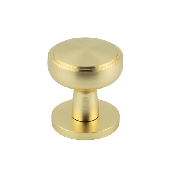 Classic Satin Brass Mortice Knob