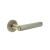 Jedo Hex Antique Brass Door Handle