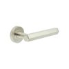 Jedo Hex Satin Nickel Door Handle