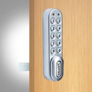 CODELOCKS KL1000 Plus Electronic Kitlock Cabinet Lock Silver Grey