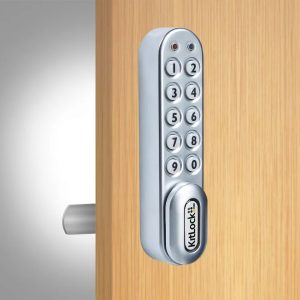 CODELOCKS KL1000 Classic Electronic Kitlock Cabinet Lock Silver Grey