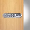 CODELOCKS KL1000 Classic Electronic Kitlock Cabinet Lock Silver Grey Left Hand