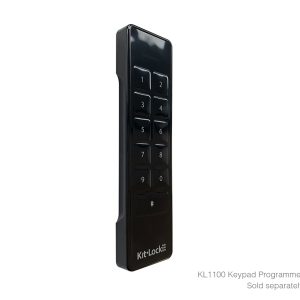 CODELOCKS Electronic Kitlock KL1100 RFID Cabinet Lock Front Plate and Latch Gloss Black