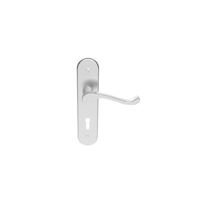 LB4035CPB Lever on Back Plate Pavone