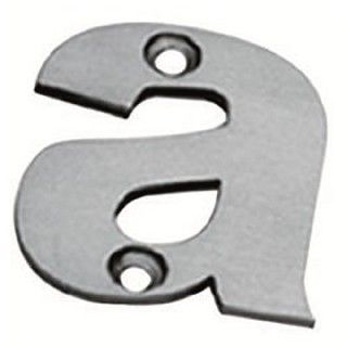 CARLISLE BRASS - LET10100ASSS 80 X 67 X 5MM LETTER A - FACE FIX