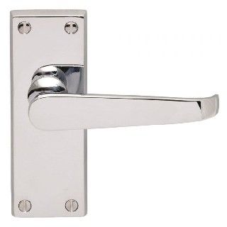 CARLISLE BRASS - M31CP-BP VICTORIAN LEVER ON BACKPLATE - LATCH