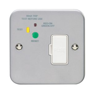 Eurolite Mc5033 13A Unswitched Fused Spur, Passive-30Ma Type A, Metal Clad