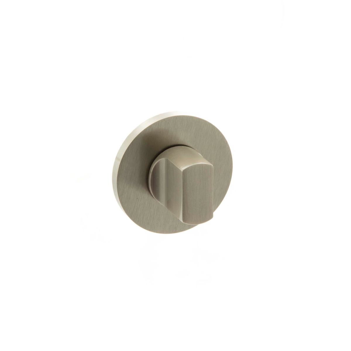 Millhouse Brass WC Turn and Release on 5mm Slimline Round Rose - Satin Nickel MHSRWCSN