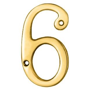 CARLISLE BRASS - N9-BP NUMERAL NO. 9