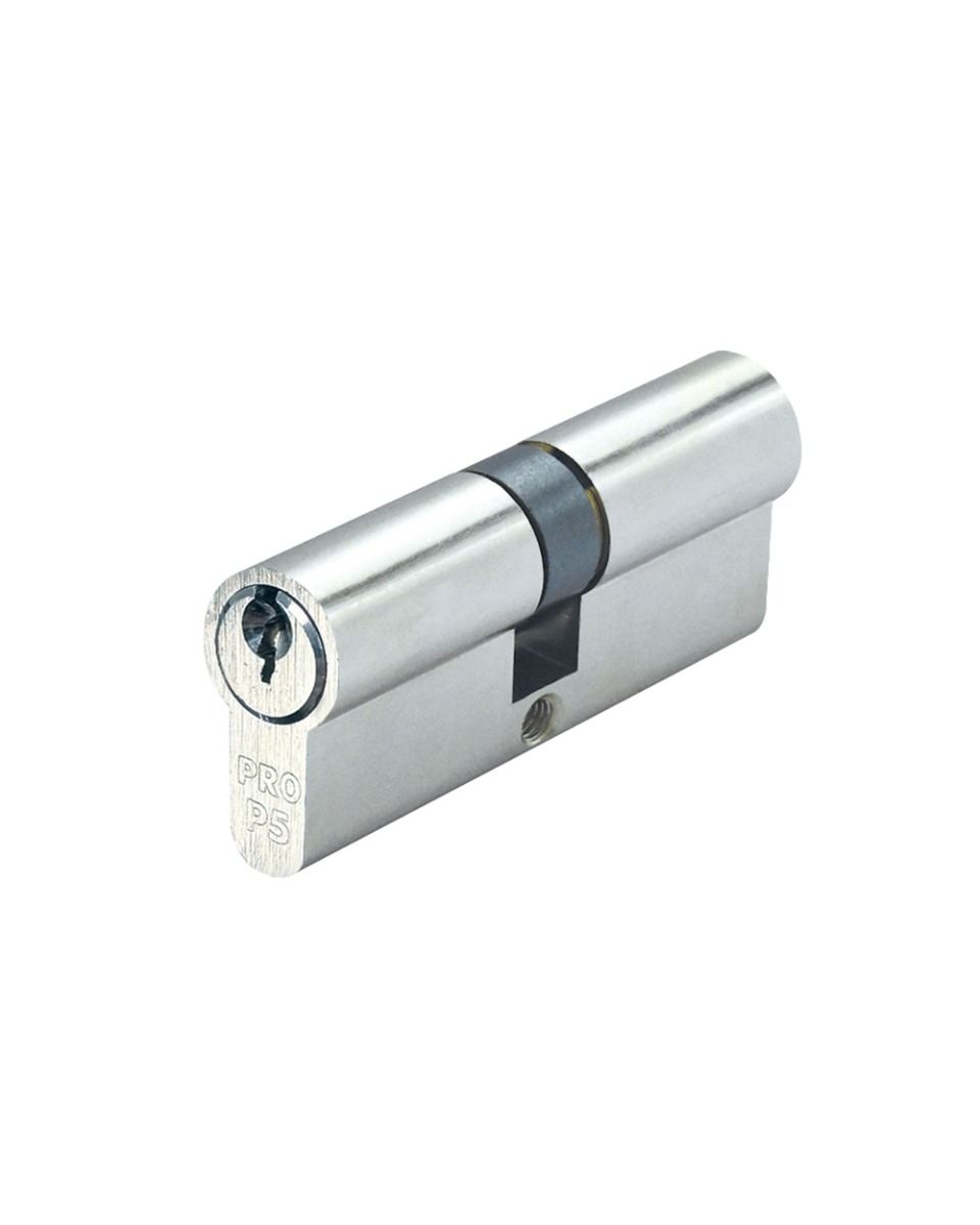 Zoo Hardware P5 40/55mm Euro Double Cylinder Keyed to Differ Nickel P5EP4055DNPE