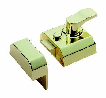 CARLISLE BRASS - RCN8340EB-BP NIGHT LATCH DOUBLE LOCKING NARROW OPERATION