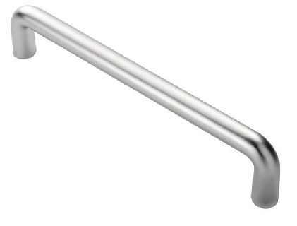 CARLISLE BRASS - SAA29-BP ALUMINIUM D HANDLE 19MM DIA . 225MM LONG