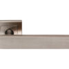 Eurospec Carla Rectangular Stainless Steel Door Handles - Satin Stainless Steel (Sold In Pairs)