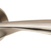 Eurospec Breeze Satin Stainless Steel Door Handles (Sold In Pairs)